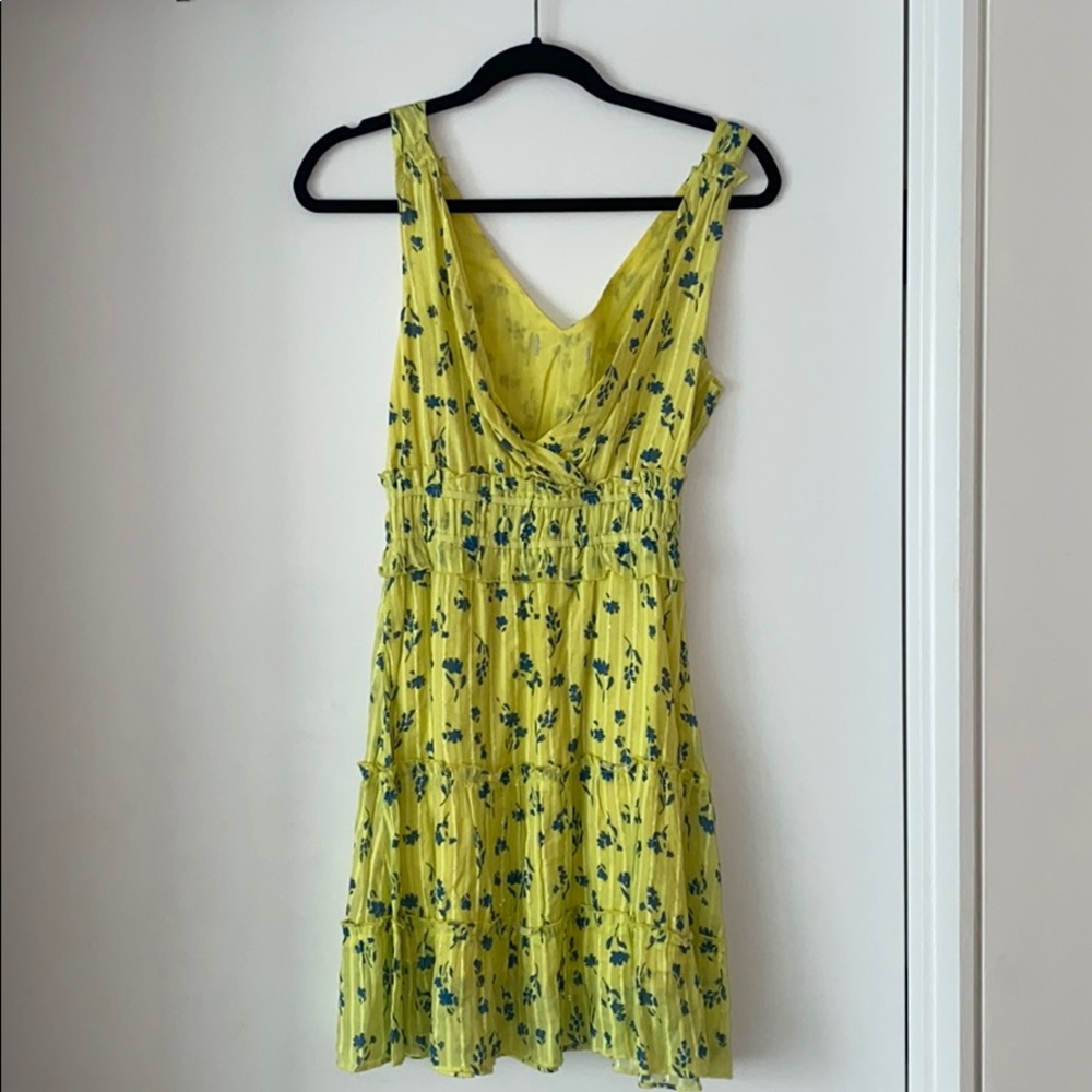 COPY - Parker yellow floral dress